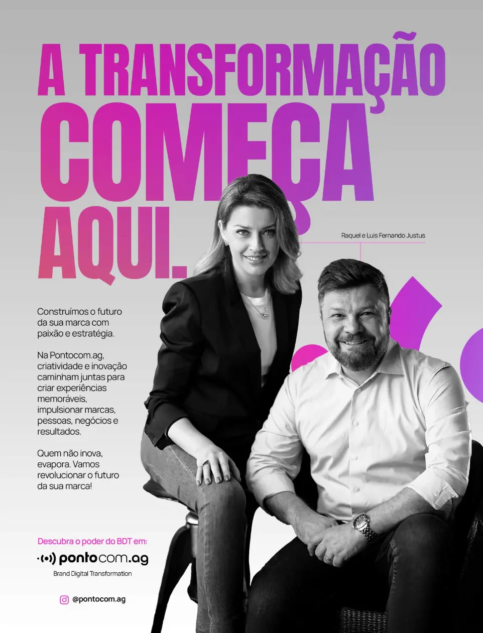 luis justus e raquel justus anuncio